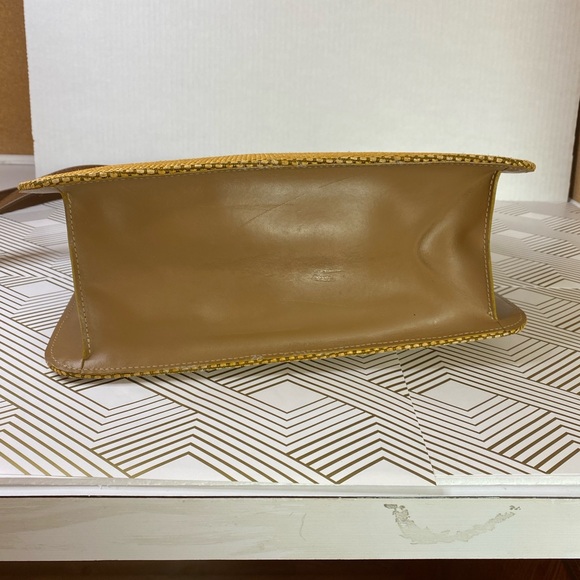 NWOT, Furla Rattan Crossbody Purse - Picture 3 of 6